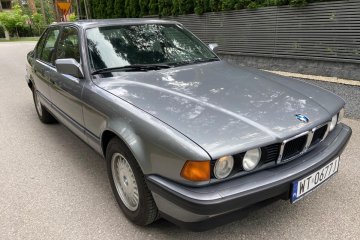 BMW E32 730i V8 Jeden Właściciel Oryginalny Lakier Manual !